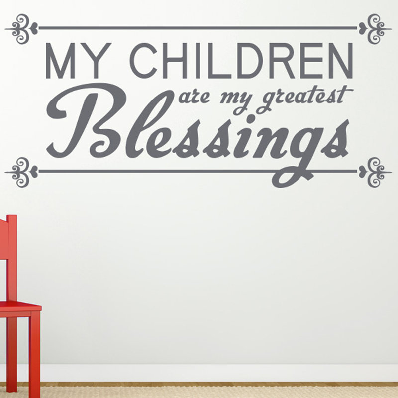 Wall Decal, Grey, Large