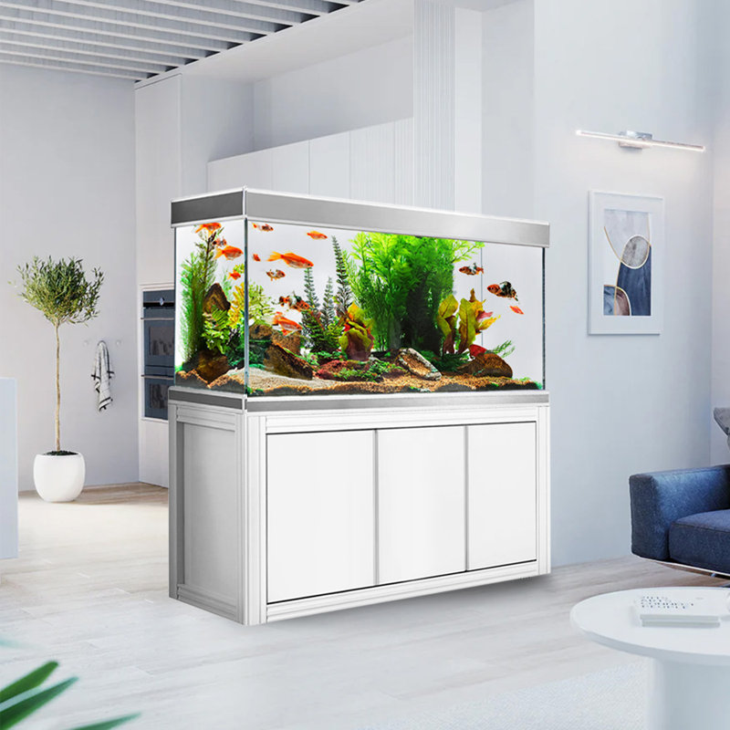 Réservoir d'aquarium 50 gallons, Chêne blanc, 135 gallons (H 51 po x l 14 po x P 24 po)