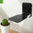 1 Set Stainless Steel Floating Invisible Bookshelf 13.5Kg Load Capacity Heavy Duty Home Office Classroom Library Wall Mount Book Storage Shelf Rack