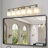Dimmable Vanity Light with White Glass Shade for Bedroom, Bathroom-225301854-224800784