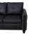 3-Piece L-Shaped Sofa Set with Flip-Up Table & Storage Ottoman, Available in Fabric or Faux Leather-1596569179