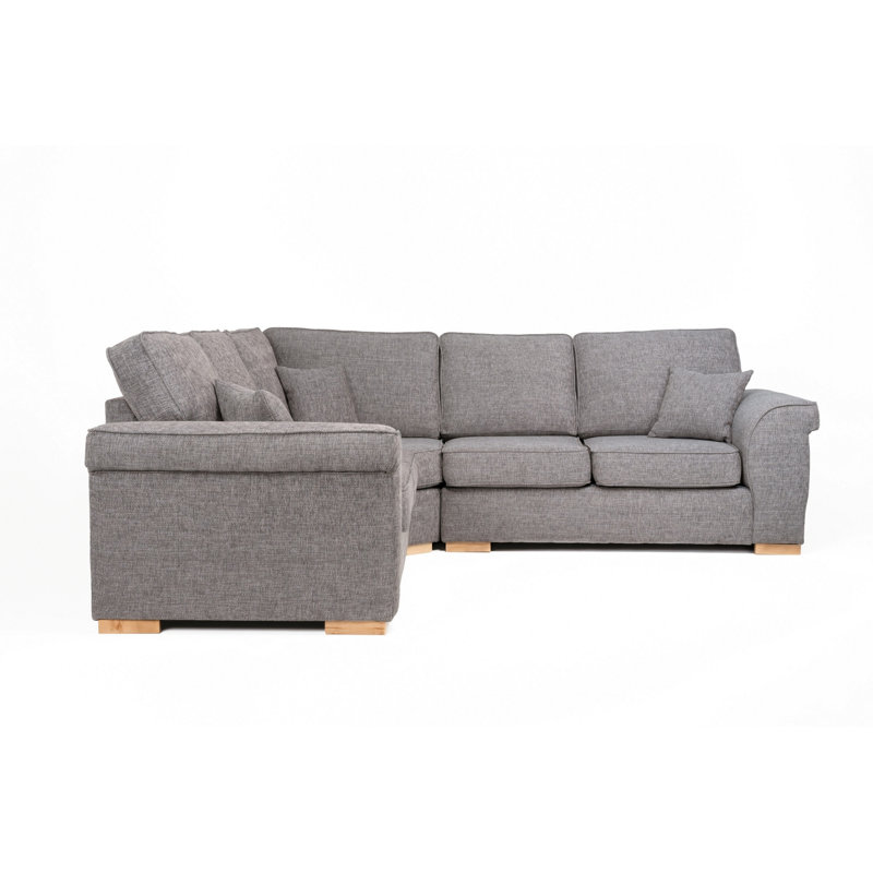 Picadilly Corner Sofa, Grey, Symmetrical