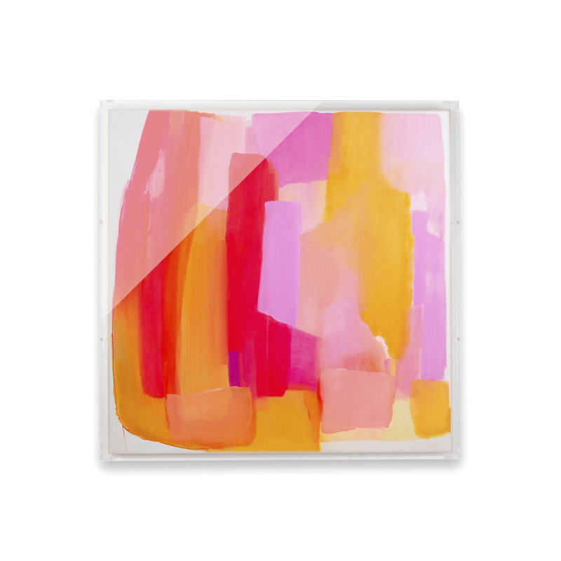 Ember by Leslie Gaworecki, Shadow Box, 28" H x 28" W