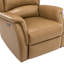 Fauteuil inclinable électrique en cuir véritable de 33,75 po Birkdale