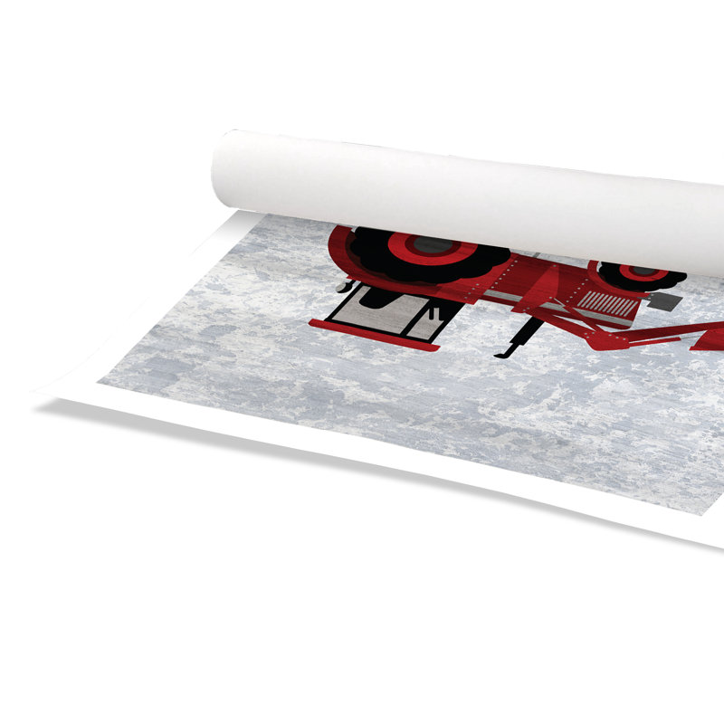 Adhésif décoratif en rouge «Red 3», H 31 po x l 31 po x P 1 po, Papier