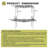 83" Long Aluminum Dining Table Extension Table-105703372