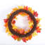 Handcrafted Faux Lighted Maple Polyester 50cm Wreath
