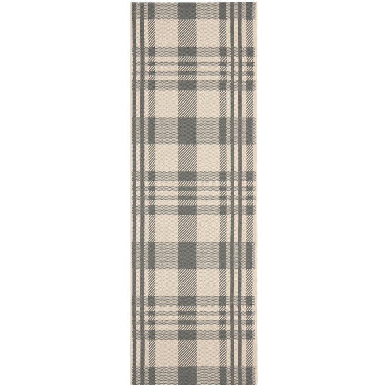 Tapis performance à motif écossais Debriana