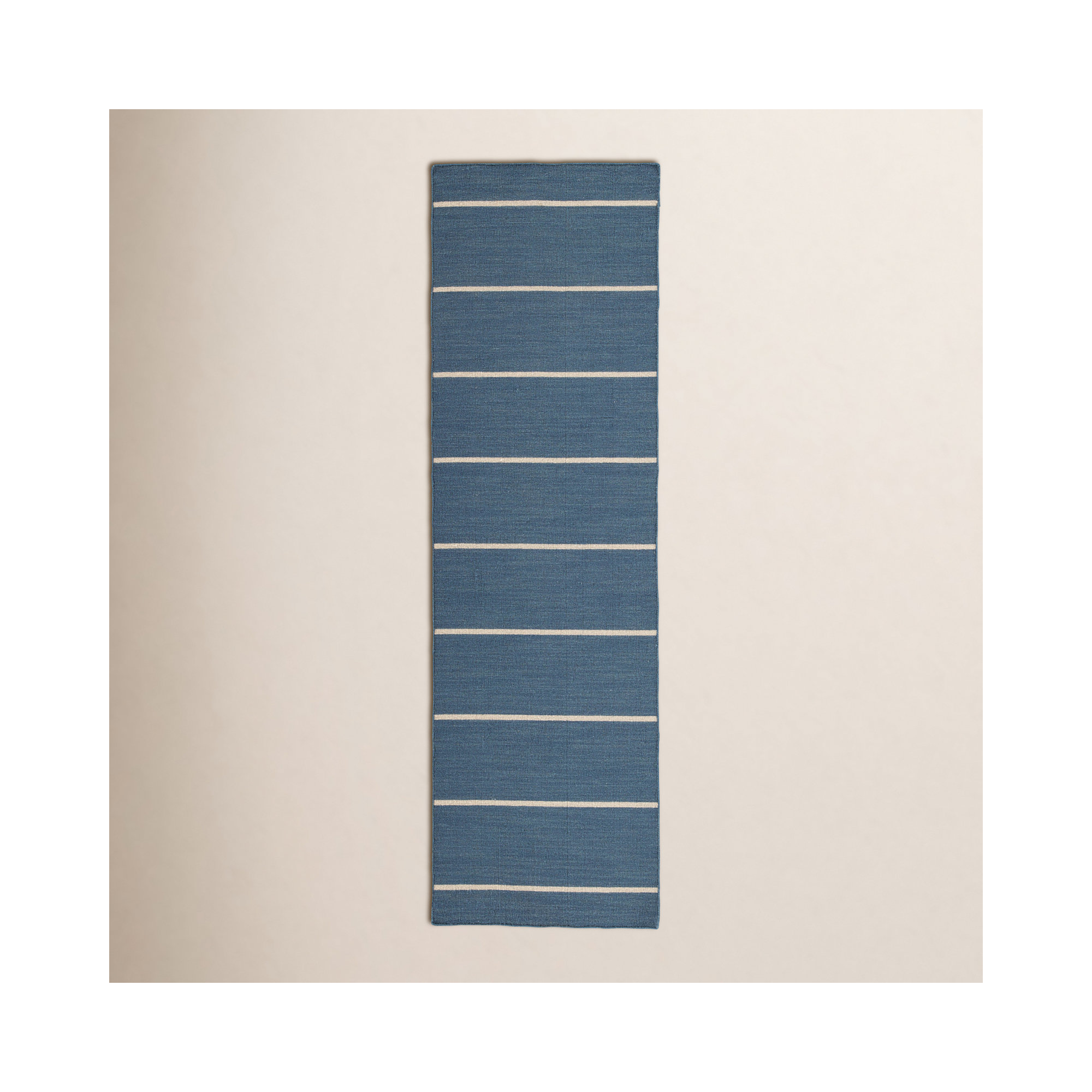 Creekmont Handmade Wool Cream Rug, Runner 2'6" x 8'