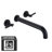 SUMERAIN High Flow Bathtub Faucet,  Extra Long Spout Double Handle Wall Mounted Tub Filler-59186270-92914149