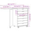 Jennavecia 7 Drawer Storage Drawer-348749295