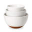 3-Piece Sesame Glaze Stoneware Mixing Bowl Set