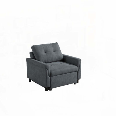 Fauteuil convertible tissé