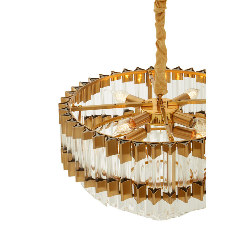 Akasim 4 - Light Geometric Chandelier