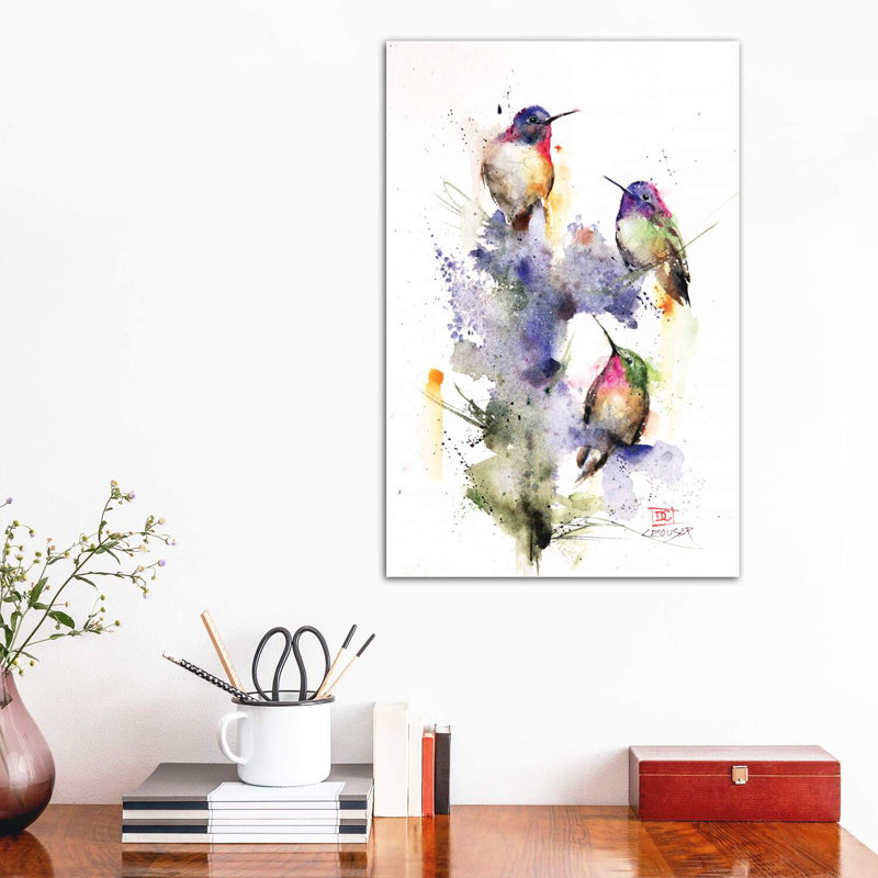 «Three's Company» - reproduction, Toile tendue, H 18 po x l 26 po x P 1,5 po