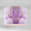 20cm H Cotton Lamp Shade in Lilac