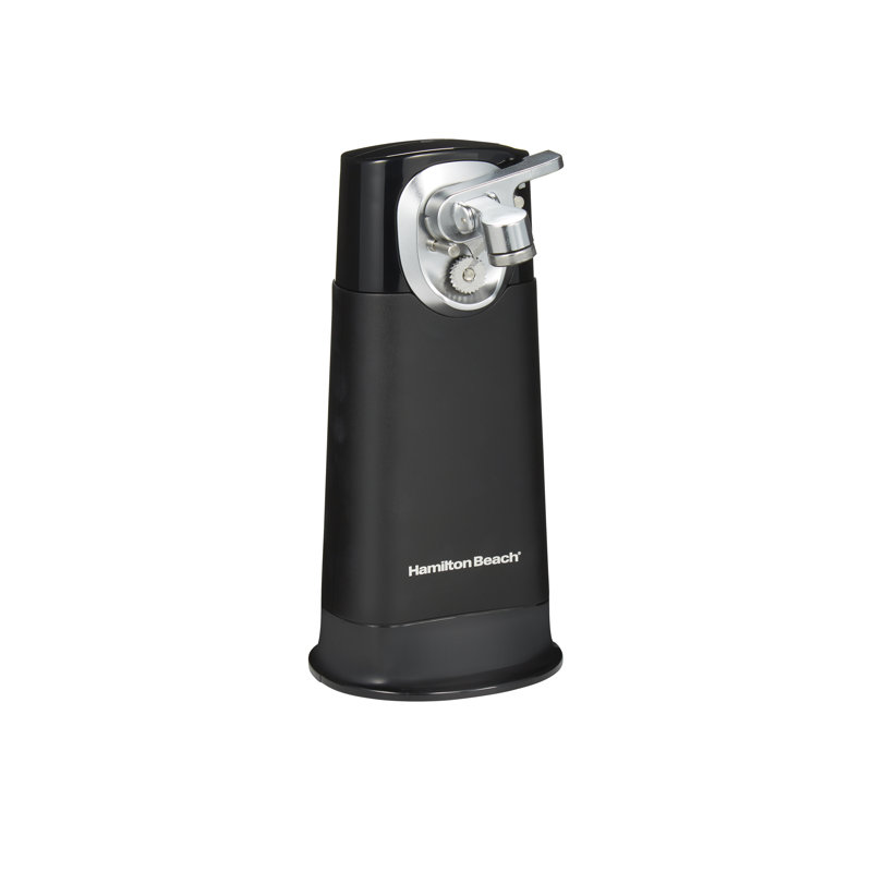 Ouvre-boîte Hamilton Beach® FlexCut sans fil et rechargeable noir