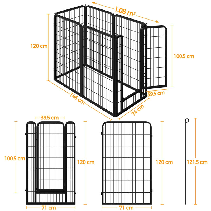 Exercise Pen, 80x80x1.5 cm