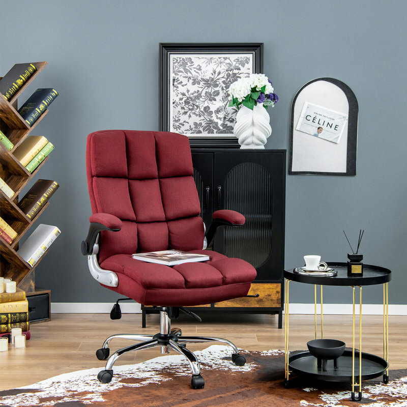 Fauteuil de direction Dois, Rouge