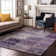Premium Machine Washable Cerrito AMF566 Purple Rug