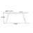 Rectangular Nordic dining table-1092723089