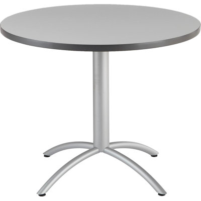 Aleksandras Round Metal Base Dining Table