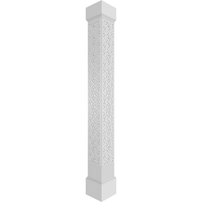 Colonne carrée Mid-Century Craftsman