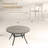 6-Person Patio Dining Set With Metal Chairs-2051994201
