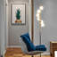 65'' Black-Gold Tree Floor Lamp