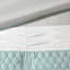 Édredon 8 pièces grand / gris, literie, avec détails décoratifs, 2 coussins-121313607
