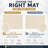 Agurne Plastic / Acrylic Non-Slip Shower Mat