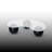 3 Sephere Legs Novelty Tempered Glass Coffee Table