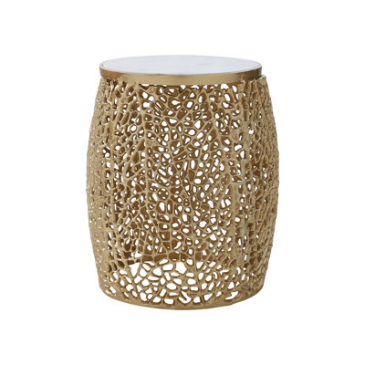 Schaumburg Metal Accent Stool