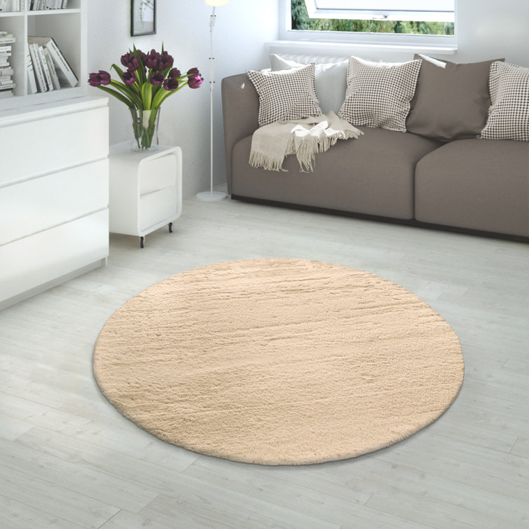 Gull Uniform Color Shag Area Rug