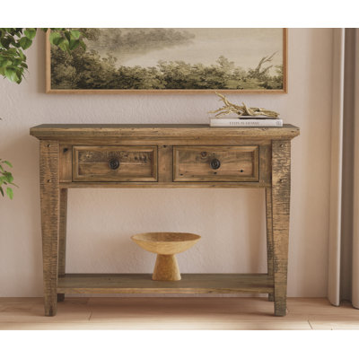 Eralynn Reclaimed Wood Sofa/ Media Console Table