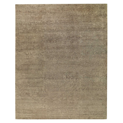 Reef Otter Wool Area Rug in Taupe