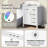 30" Bathroom Vanity Cabinet With Ceramic Sink Combo-113323984