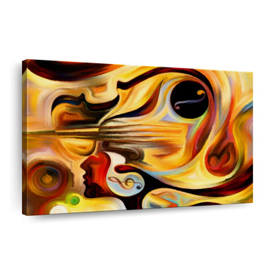 Abstract Expressionist Canvas Print