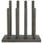 4 Pair Solid Wood Boot Storage