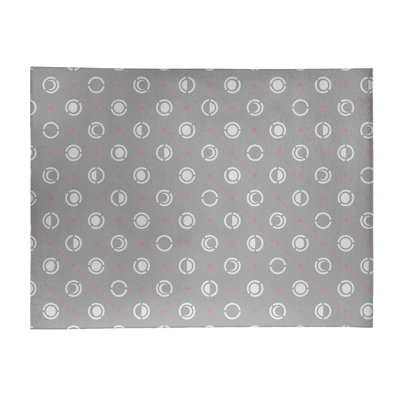 Tapis gris/rose section moon phases