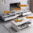 White Manufactured Wood TVStands-937824260