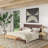 Solid Wood End Table with Storage-1695184979