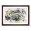Steam Train in Scotland Abstract - Picture Frame Graphic Art Print-56877964-56877960