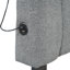 Lit plateforme simple tapissier avec lit gigogne gris - Créez un espace de chambre confortable pour un décor simple et attrayant-37474701