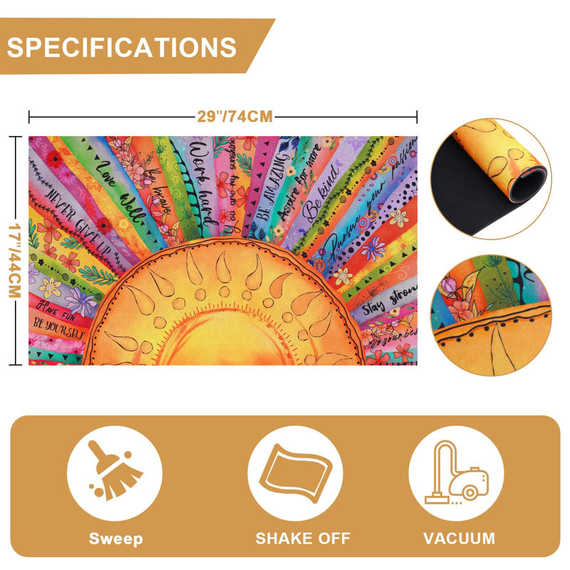 Paillasson Boho Sun