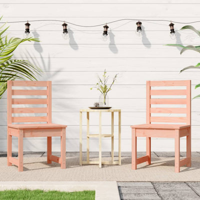 Angelone Garden Chairs 50x48x91.5 cm Solid Wood Pine