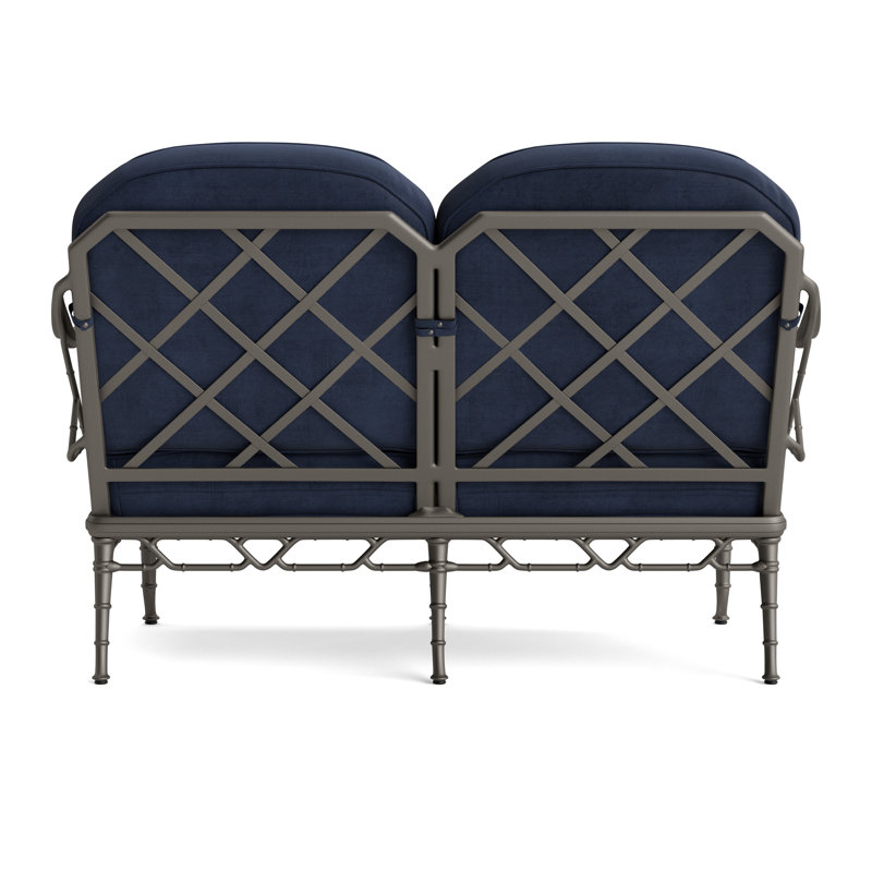 Calcutta Outdoor 2 - Seat Loveseat, Fusion Neptune, Mica