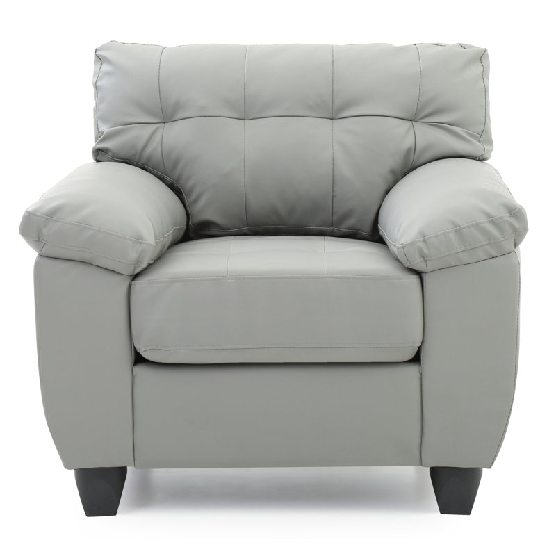 Chaise galante Glory Furniture, gris