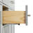 Abbate 60" Double Bathroom Vanity with Carrara White Marble Top-85364091