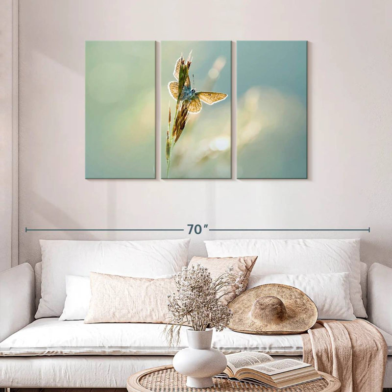 Brampt Icarus Butterfly, 28" H x 45" W